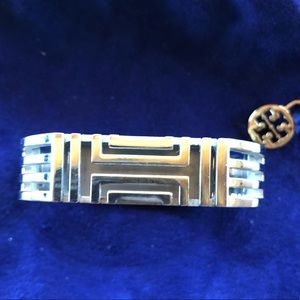 Tory Burch Bracelet  For Fitbit In Silver